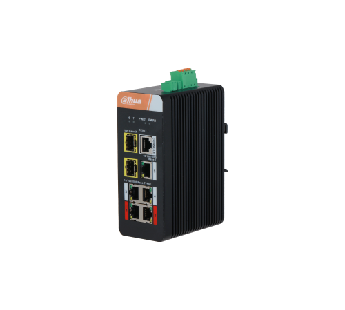 Коммутатор Dahua DH-PFS4207-4GT-DP