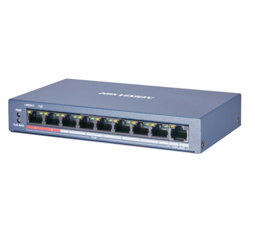 Коммутатор Hikvision DS-3E0109P-E/M(B)