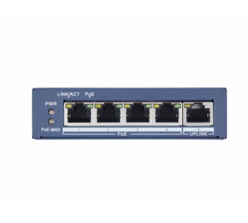 Коммутатор Hikvision DS-3E0505P-E