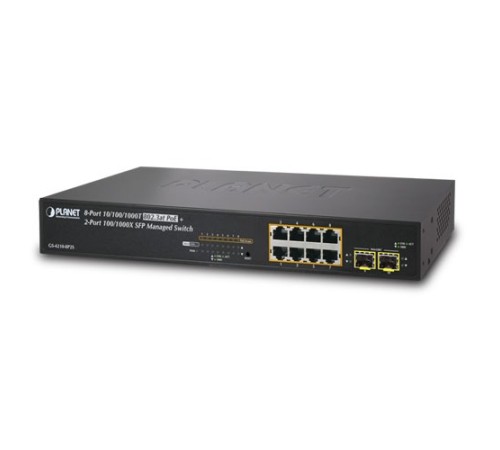 Коммутатор Planet GS-4210-8P2S