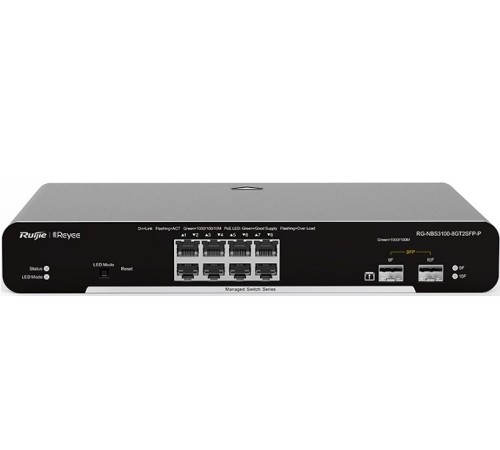 Коммутатор Ruijie Reyee RG-NBS3100-8GT2SFP-P