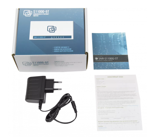 Коммутатор SNR SNR-S1100G-5T