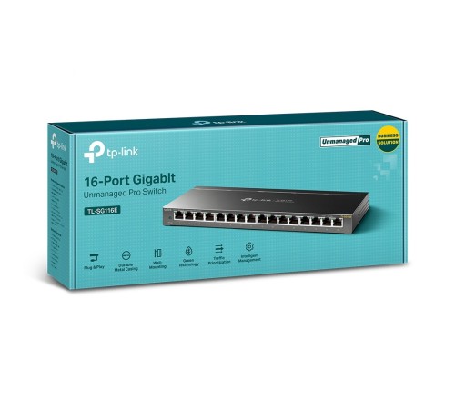 Коммутатор TP-Link TL-SG116E