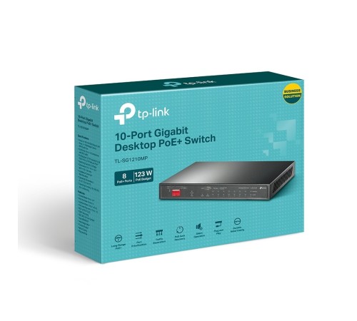 Коммутатор TP-Link TL-SG1210MP
