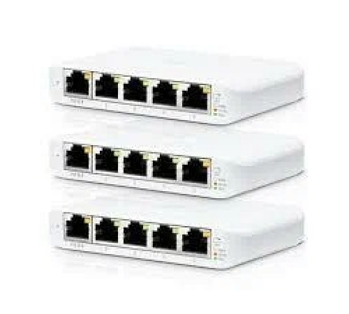 Коммутатор Ubiquiti UniFi Switch Flex Mini (3-pack) USW-Flex-Mini-3