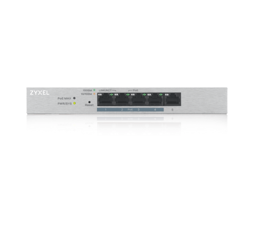 Коммутатор ZYXEL GS1200-5HPv2-EU0101F