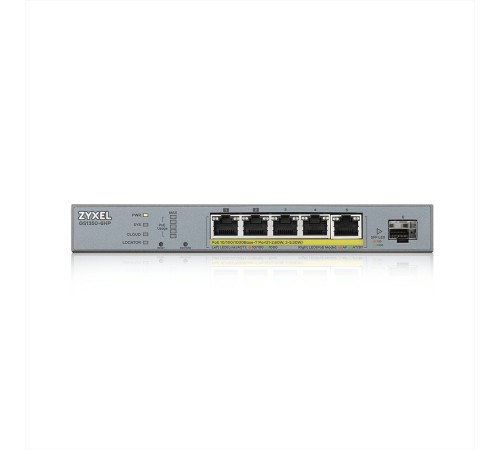 Коммутатор ZYXEL GS1350-6HP-EU0101F