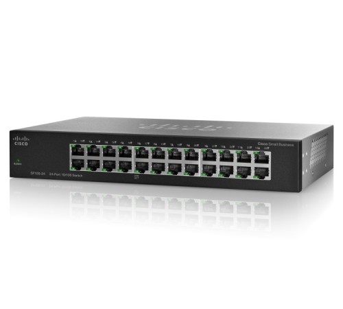 Коммутатор Cisco Small Business SF110-24-EU Коммутатор Cisco Small Business SF110-24-EU