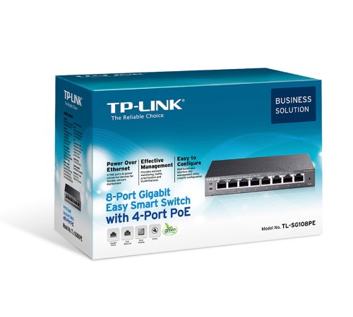 Коммутатор TP-Link TL-SG108PE