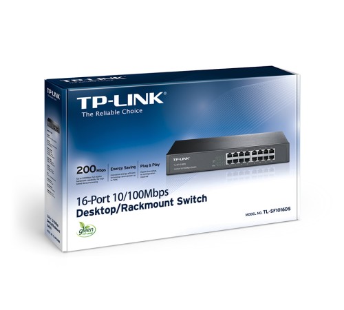 Коммутатор TP-Link TL-SF1016DS
