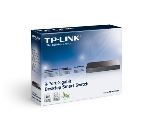 Коммутатор TP-Link Omada TL-SG2008