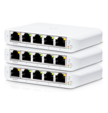 Комплект коммутаторов Ubiquiti 3-Pack USW-FLEX-3