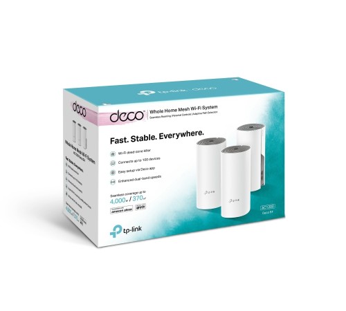 Комплект точек доступа TP-Link Deco E4 (3-pack) E4(3-PACK)