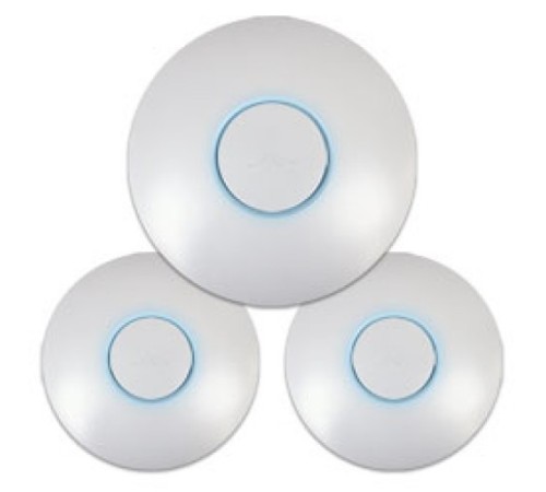Комплект точек доступа Ubiquiti UniFi AC Pro (3-pack) UAP-AC-PRO-3