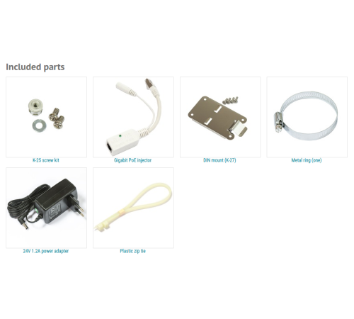 Роутер Wi-Fi MikroTik NetMetal 5SHP triple RB921UAGS-5SHPacT-NM