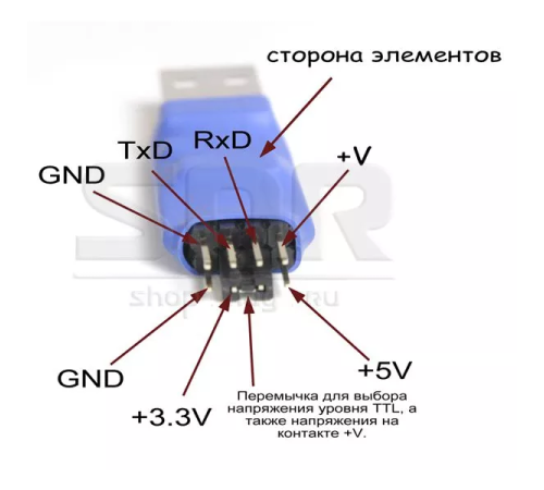 Конвертер SNR USB2UART-1.0