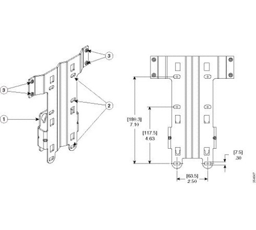 Крепления Cisco AIR-ACC1560-PMK1
