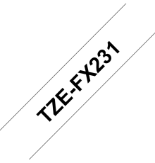 Ламинированная лента Brother TZe-FX231 TZEFX231