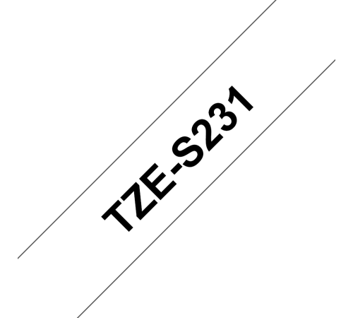Ламинированная лента Brother TZe-S231 TZES231