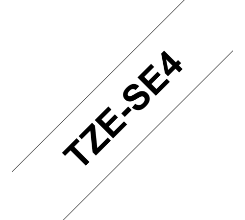 Ламинированная лента Brother TZe-SE4 TZESE4