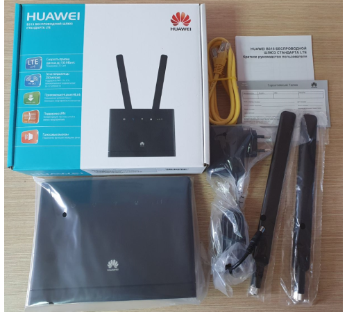 Маршрутизатор 4G Huawei B315S-22 Black