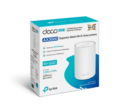 Маршрутизатор TP-Link Deco X50-4G (1-pack) X50-4G(1-PACK)