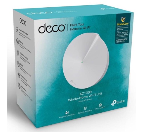 Маршрутизатор беспроводной TP-Link Deco M5 (1-pack) M5(1-PACK)