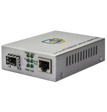 Медиаконвертер SNR SNR-CVT-1000SFP-POE