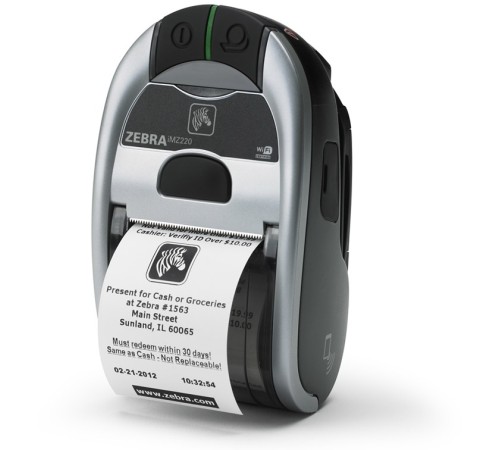 Мобильный принтер этикеток Zebra iMZ220 M2I-0UN0E020-00