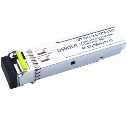 Модуль SFP Osnovo SFP-S1LC13-G-1550-1310-I