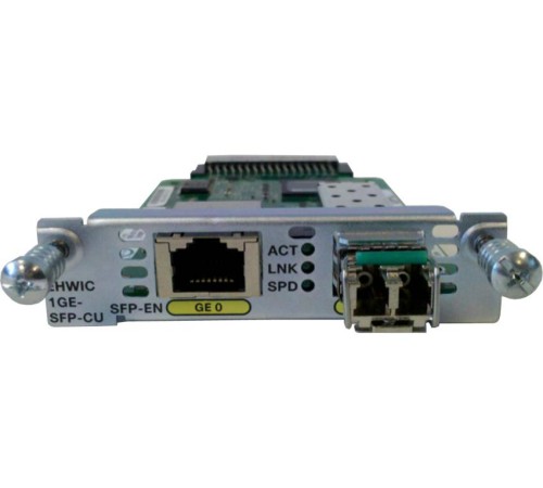 Модуль Cisco EHWIC EHWIC-1GE-SFP-CU