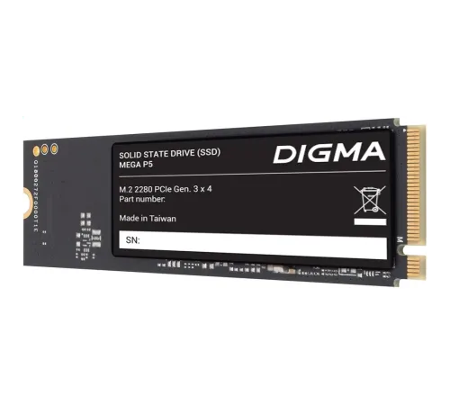 Накопитель SSD Digma PCIe 3.0 x4 256GB DGSM3256GP53T