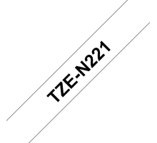 Неламинированная лента Brother TZe-N221 TZEN221