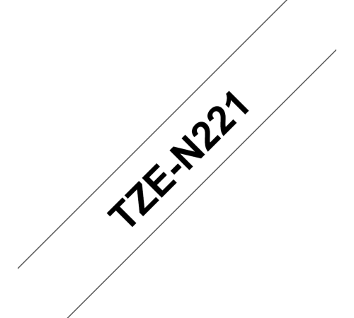 Неламинированная лента Brother TZe-N221 TZEN221