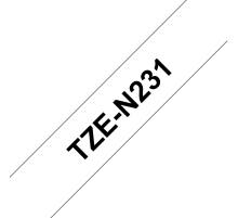 Неламинированная лента Brother TZe-N231 TZEN231