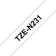 Неламинированная лента Brother TZe-N231 TZEN231