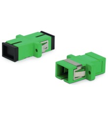 Оптический проходной адаптер Hyperline FA-P11Z-SC/SC-N/BK-GN
