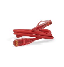 Патч-корд Hyperline PC-LPM-UTP-RJ45-RJ45-C5e-0.5M-LSZH-RD