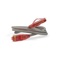 Патч-корд Hyperline PC-LPM-UTP-RJ45-RJ45-C5e-15M-LSZH-GY