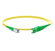 Патч-корд оптический Hyperline FC-S2-9-FC/AR-SC/AR-H-5M-LSZH-YL