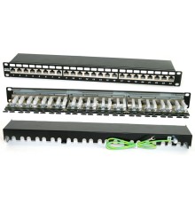 Патч-панель Hyperline PP2-19-24-8P8C-C6A-SH-110D