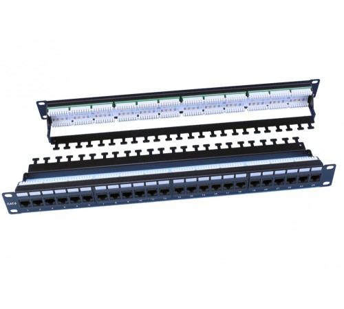 Патч-панель Hyperline PP3-19-24-8P8C-C6-110D