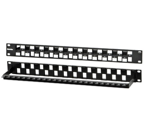 Патч-панель Hyperline PPBL3-19-24S-RM