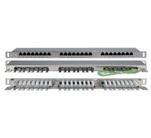 Патч-панель Hyperline PPHD-19-24-8P8C-C5E-SH-110D