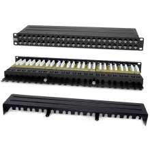 Патч-панель Hyperline PPHD-19-48-8P8C-C6A-110D