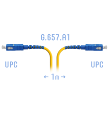 Патчкорд оптический SNR SNR-PC-SC/UPC-A-1m
