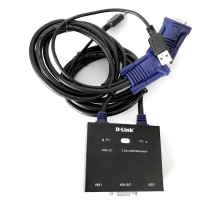 Переключатель KVM D-Link KVM-221
