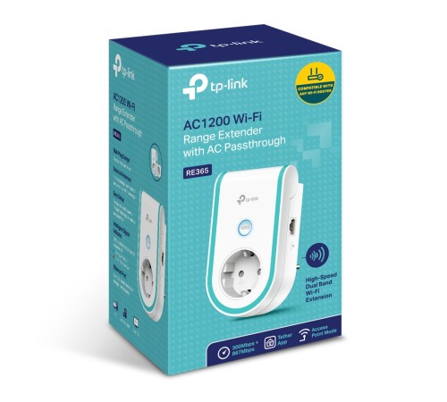 Повторитель беспроводного сигнала TP-Link RE365 Повторитель беспроводного сигнала TP-Link RE365