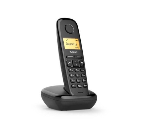 Радиотелефон DECT Gigaset A170 SYS RUS черный S30852-H2802-S301