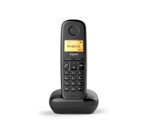 Радиотелефон DECT Gigaset A170 SYS RUS черный S30852-H2802-S301